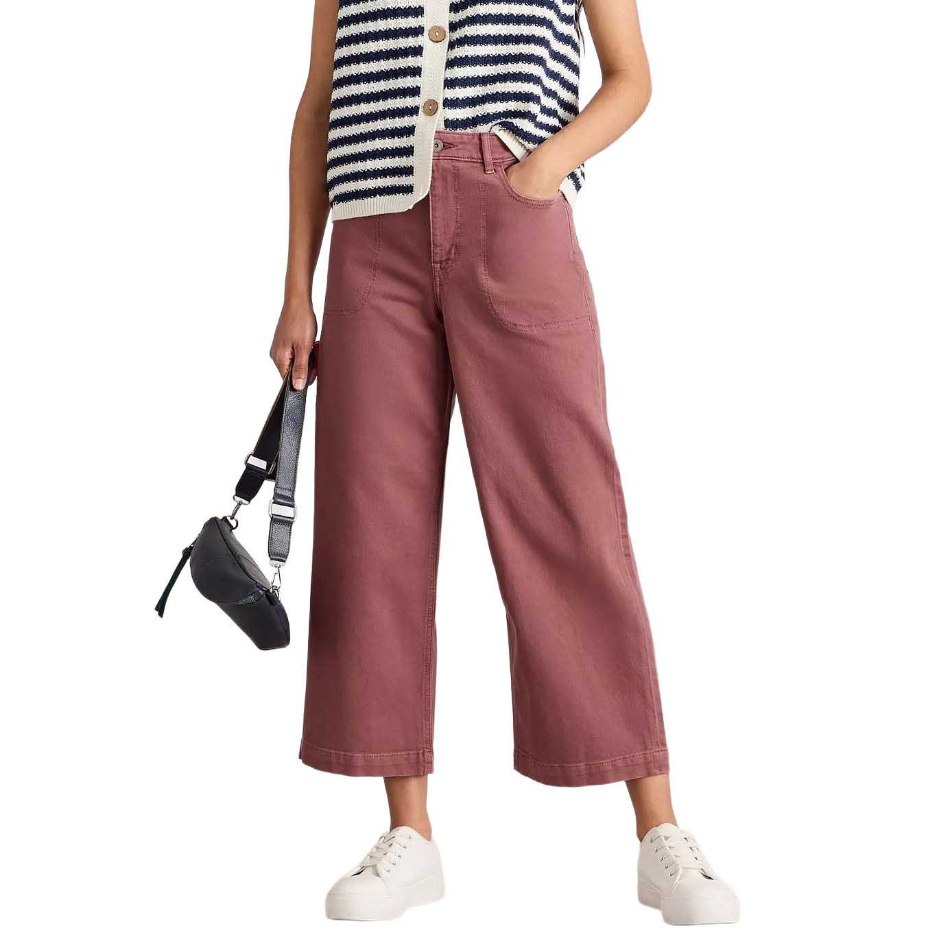 White Stuff Tia Wide Leg Crop Jean